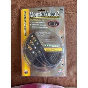 Monster Cable MonsterVideo 2‎ HDTV Component Video Cable 2m 6.6ft